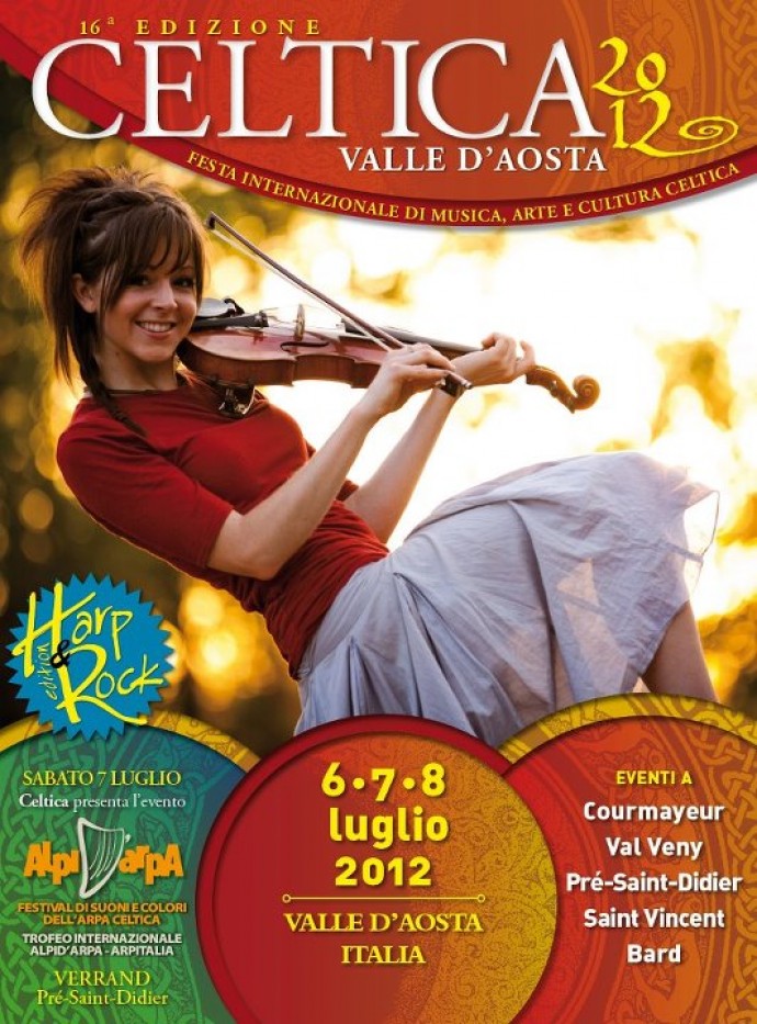 FESTIVAL CELTICA VALLE D'AOSTA 2012: manca poco meno di un mese alla 16esima edizione del festival internazionale di musica, arte e cultura celtica